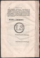 Articuli diaetales Posonienses anni M.DCC.LXV. Posonii, é. n. Landerer. 40l. Az 1765-ö országgyűlés ...