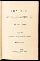 Kossuth Lajos: Irataim az emigráczióból. I. köt.: Az 1859-ki olasz háború korszaka. Bp., 1880, Athen...