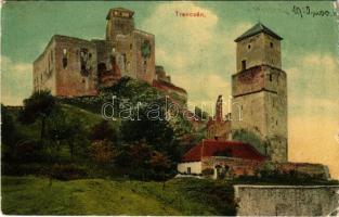 1910 Trencsén, Trencín; vár / castle (EK)