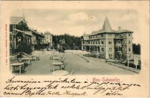 1902 Újtátrafüred, Neu-Schmecks, Novy Smokovec (Magas-Tátra, Vysoké Tatry);