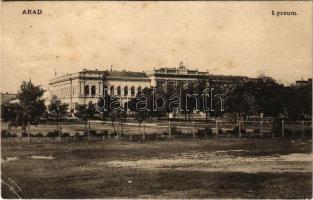 1910 Arad, Lyceum / school (EK)