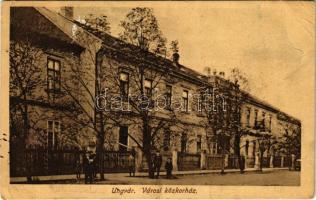1918 Ungvár, Uzshorod, Uzhhorod, Uzhorod; Városi közkórház / hospital (EB)