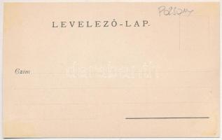 1899 (Vorläufer) Pozsony, Pressburg, Bratislava; árvíz a rakpartnál, Délnémet duna gőzhajózási társa...