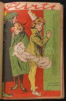 1903 Flirt. Humoros, pikáns, enyhén erotikus tartalmú hetilap. Szerk.: Horváth János, kiadótulajdono...