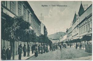 1919 Nyitra, Nitra; Tóth Vilmos utca. Heiman Simon kiadása / street (EK)