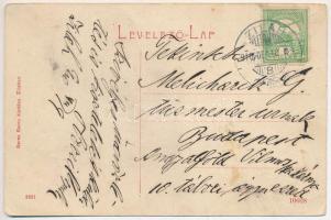 1910 Zilah, Zalau; Kossuth tér, hetivásár, piac árusokkal, Bikfalvy Testvérek és Körtési József üzle...