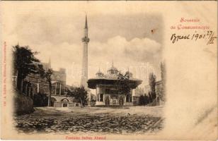 1902 Constantinople, Istanbul; Fontaine Sultan Ahmed