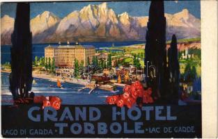 Lago di Garda, Grand Hotel Torbole - Italian advertisement