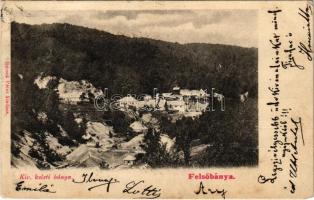 1904 Felsőbánya, Baia Sprie; Kir. keleti bánya. Dácsek Péter kiadása / mine (Rb)