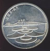 Portugália 1999. 500Esc Ag "Makao visszacsatolása Kínához" T:BU kis ph.