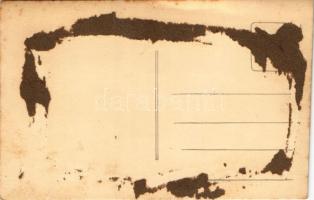 Budapest V. Szabadság tér, Országzászló avatás. photo (ragasztónyom / glue marks)