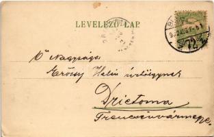 1902 Budapest VIII. Népszínház és Kerepesi út, villamos. Erdélyi cs. és kir. udvari fényképész felvé...