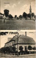 1930 Dejtár, Fő utca, templom, Vámőrség (EK)