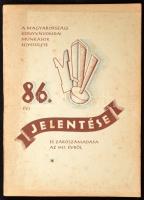 1948 A Magyarországi Könyvnyomdai Munkások Egyesülete 1947. évi zárószámadása és az igazgatóság jelentése. Bp., Világosság-ny., 88 p. Kissé foltos.