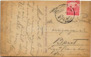 1917 Ótátrafüred, Ó-Tátrafüred, Alt-Schmecks, Stary Smokovec (Magas-Tátra, Vysoké Tatry); Tátra szan...