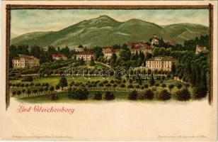 Bad Gleichenberg (Steiermark). Verlag v. Rudolf Heyer, Kunstdruckerei v. Th. Mayerhofer & Co. Art Nouveau, litho