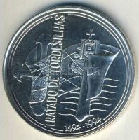 Portugália 1994. 1000Esc Ag "Tordesillasi szerződés" T:BU
