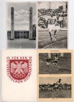 1936. évi nyári olimpiai játékok - 19 db régi sport képeslap / 1936 Summer Olympics - 19 pre-1945 sp...