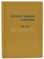 Szigetvári György: Építészeti emlékek Somogyban 1000-1900. A Somogy Megyei Tanács kiadványa Kaposvár város 100 éves évfordulója alkalmából. Írta és szerk.: - - . Kaposvár, 1973, Somogy megyei-ny. Gazdag fekete-fehér képanyaggal illusztrált. Kiadói egészvászon-kötés. Megjelent 1500 példányban. + Hozzá kapcsolódó dokumentumok: Dr. Szabó János, az Építésügyi és Városfejlesztési Minisztérium államtitkára 2 db Szigetvári Györgynek (a könyv szerzőjének) címzett levele; Szigetvári Györgyöt ábrázoló fotó, hátoldalán feliratozva; ill. a könyv kitöltetlen megrendelőlapja.