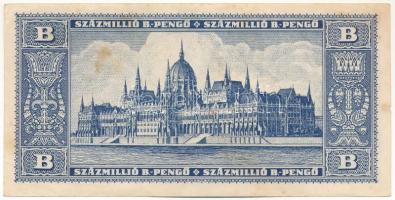 1946. 100.000.000BP T:II hajtatlan, de saroktörések, fo., apró anyaghiány
Adamo P39