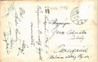 1940 Kolozsvár, Cluj; Fő tér, Hitelbank, Schuster Emil, Taub üzlete, New York szálloda, Szeleczky Zi...