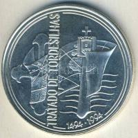 Portugália 1994. 1000Esc Ag "Tordesillasi szerződés" T:BU