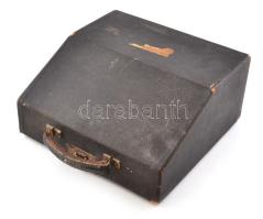 cca 1930 Mercedes Prima írógép magyar billentyűzettel, jelzett, jó állapotban, működik, dobozzal 34×...