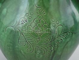 Népi erotikus / pajzán kancsó, jelzés nélkül, hibátlan, m: 30 cm