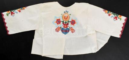 Kézi hímzett gyermek rékli