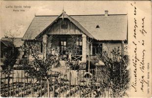 1906 Balatonlelle, Pávits villa. Wollák József kiadása. Balázsovich Gyula fényképész felvétele (EB)