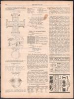 1888-ban megjelent reklámok, hirdetések, 30 oldal az Ország Világ-ból, részben illusztrált, lapok sz...