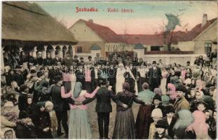 1908 Szabadka, Subotica; Koló tánc / folk dance (EB)