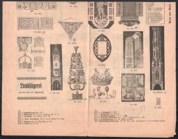 cca 1910 Képes keret és ráma díszítés árjegyzék, Münchner Vorlagen