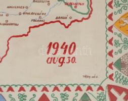 1940 "Hazádnak rendületlenül légy híve óh magyar, 1940. aug. 30.", Nagy-Magyarországot és ...