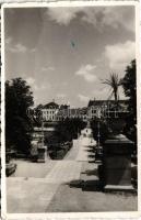 1942 Sepsiszentgyörgy, Sfantu Gheorghe; park, Fő tér / main square, park (EK)