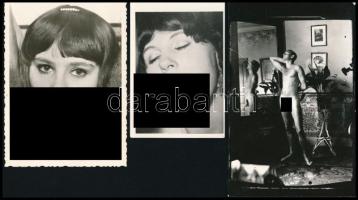 8 db amatőr erotikus fotó