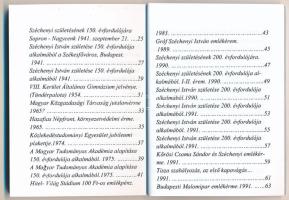 Egervölgyi Dezső: "Fémbezárt emlékezés - Széchenyi István munkássága érmeken". Pápa, 2010....