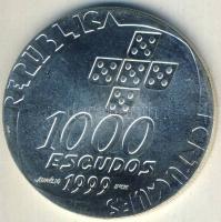 Portugália 1999. 1000Esc Ag "Forradalom 25. évfordulója" T:BU