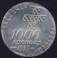 Portugália 1999. 1000Esc Ag "Forradalom 25. évfordulója" T:BU