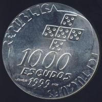 Portugália 1999. 1000Esc Ag "Forradalom 25. évfordulója" T:BU