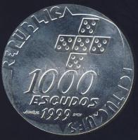 Portugália 1999. 1000Esc Ag "Forradalom 25. évfordulója" T:BU