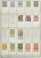 Belgium bélyegek a klasszikus évektől 2 db lefutott régi A5-ös cserefüzetben