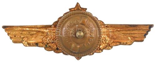 ~1950-1968. Magyar Néphadsereg I. osztályú harckocsivezető, részben zománcozott bronz kitüntető jelv...