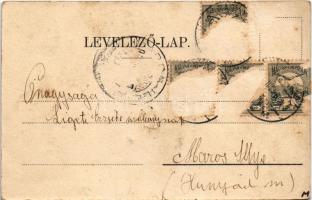 1903 Nagyvárad, Oradea; Fő utca, Leipnik Mihály úri divat áruháza, üzletek. Helyfi László kiadása / ...