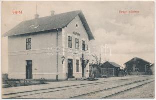 1910 Veprőd, Kruscic; vasútállomás. Schröder kiadása / railway station (fl)