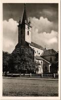 Szászrégen, Reghin; Szász templom / church