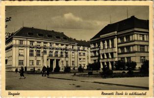 Ungvár, Uzshorod, Uzhhorod, Uzhorod; Nemzeti Bank, Adóhivatal / bank, tax office (EK)