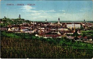 1914 Zimony, Semlin, Zemun; szőlőhegy. Milan Ilkic / vineyards