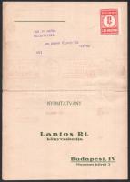 1928 "Magyar héten magyar könyv" propaganda kiadvány és megrendelőlap, "Magyar Hét&qu...