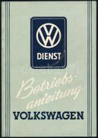1959 Volkswagen bogárhátú autó német nyelvű használati utasítása, sok fekete-fehér képpel és ábrával illusztrált, 52+3 p, kiadói papírkötésben, kissé foltos borítóval, máskülönben jó állapotban